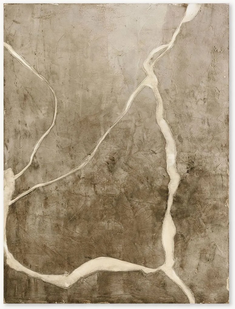 Quadro em tela pintado à mão Vibranium