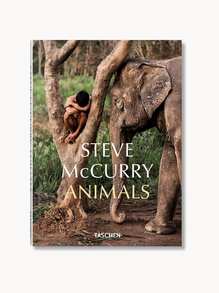 Livro de fotografias Steve McCurry. Animals
