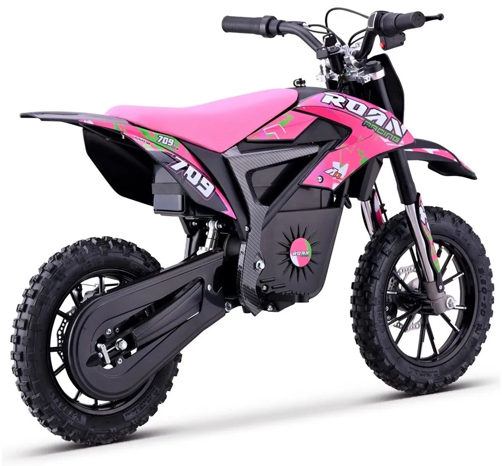 Mini moto elétrica para crianças MINICROSS 709 550W Rosa