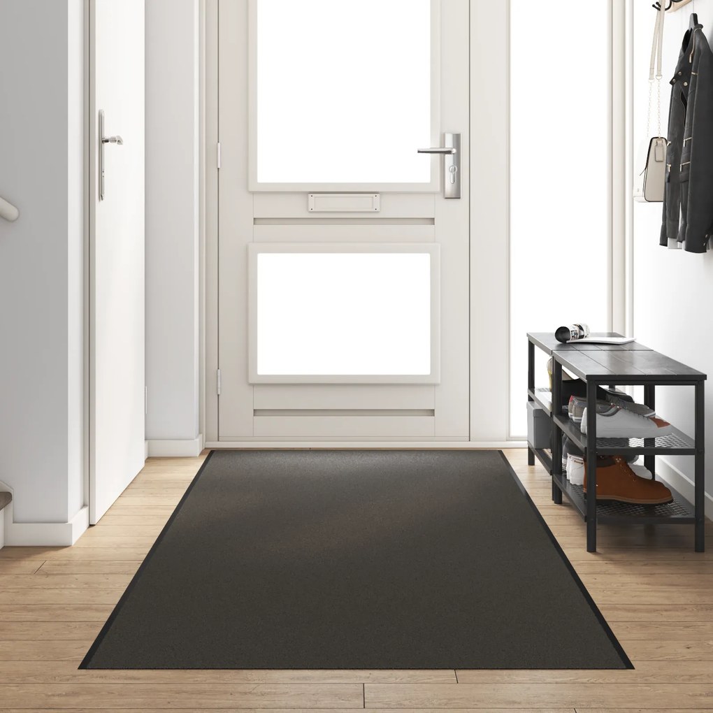 Capacho Retangular Antracite 120x400 cm