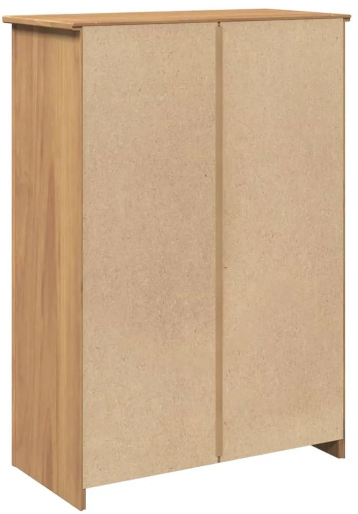 Sapateira Panama 80x40x114 cm madeira de pinho maciça