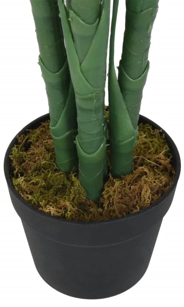 Palmeira artificial 18 folhas 80 cm verde