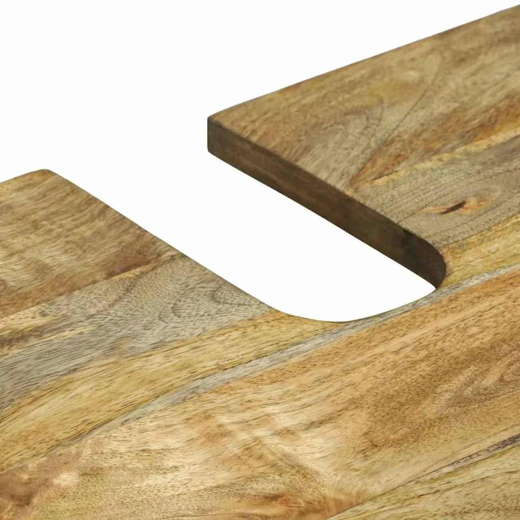 Conjunto de Móveis para Banheiro com gaveta 3 pcs Castanho Alto