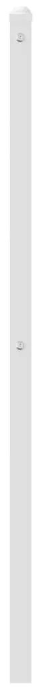 Cabeceira de cama 107 cm metal branco