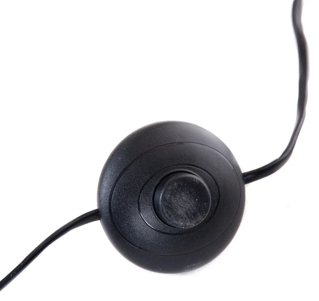 Candeeiro de pé moderno preto - Sphaera