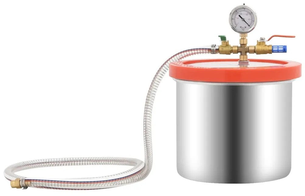Câmara de vácuo em aço inoxidável 7,4 L