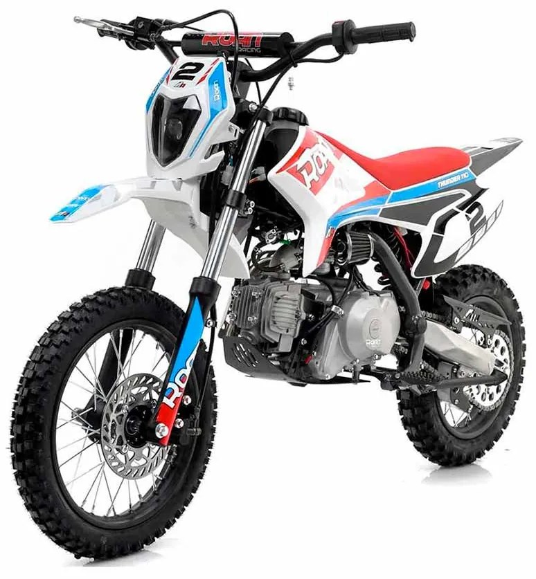 Mota Crianças Pit bike 110cc automático 14/12" Apollo Thunder arranque eléctrico