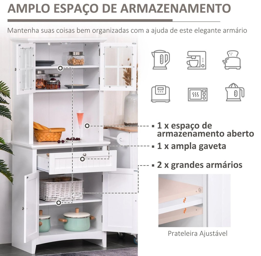 Armário Alto Abramo - Design Contemporâneo