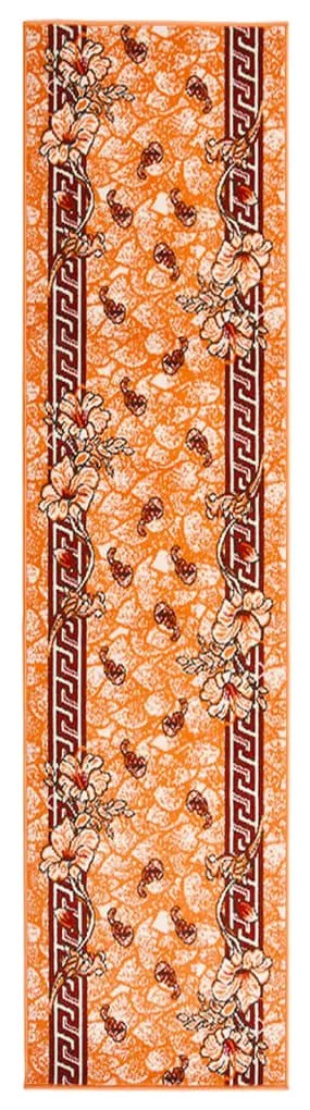 vidaXL Passadeira 60x250 cm polipropileno terracota