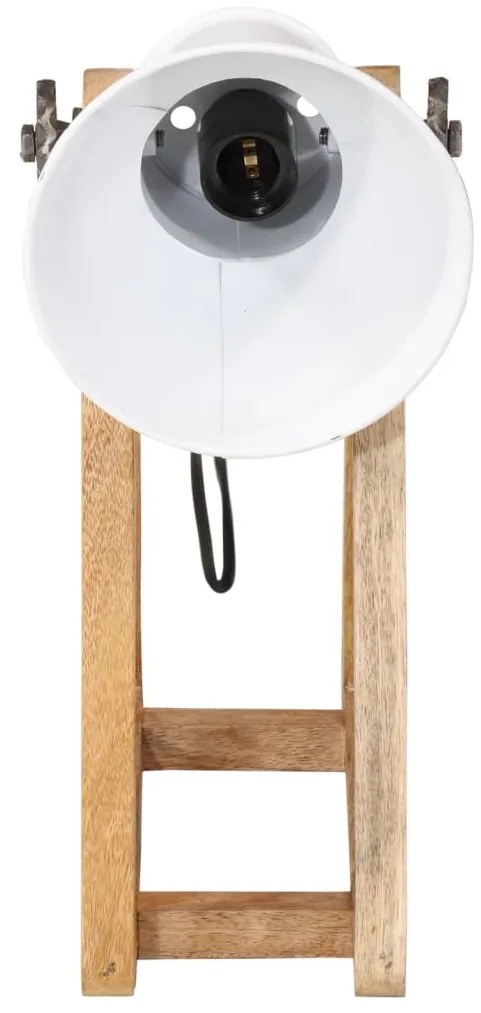 Candeeiro de secretária 25 W 30x17x40 cm E27 branco