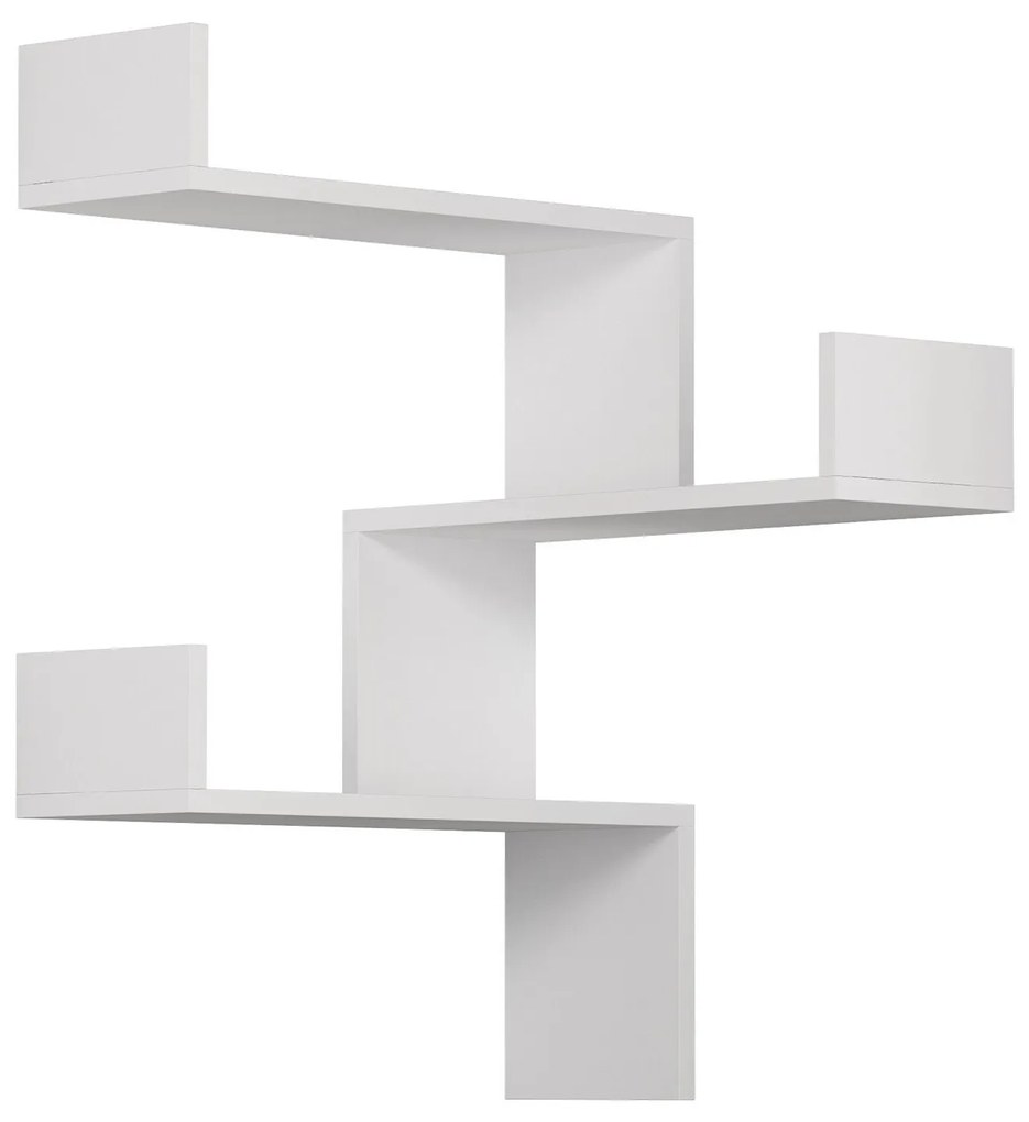 Prateleira de Parede Luksa – Branco – 60x90x60 cm
