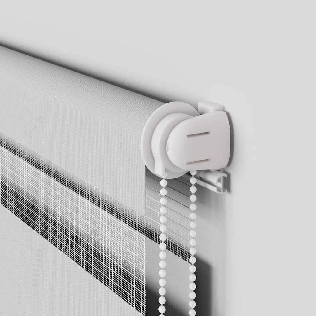 Cortina de zebra 125x230 cm largura do tecido 120,9cm poliéster