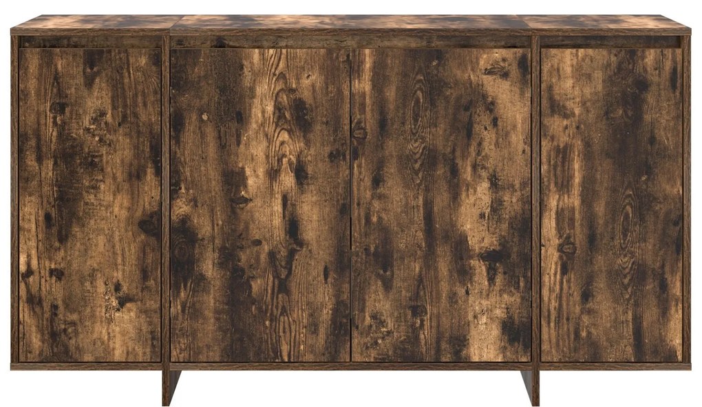 Buffet vidaXL Carvalho fumado Madeira 135 x 41 x 75 cm Armazenamento