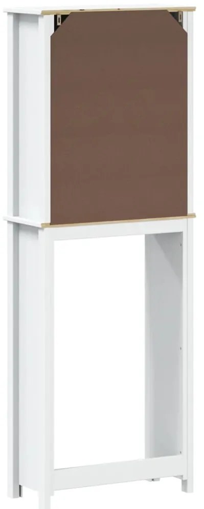 Móvel de sanita BERG 60x27x164,5 cm madeira maciça branco