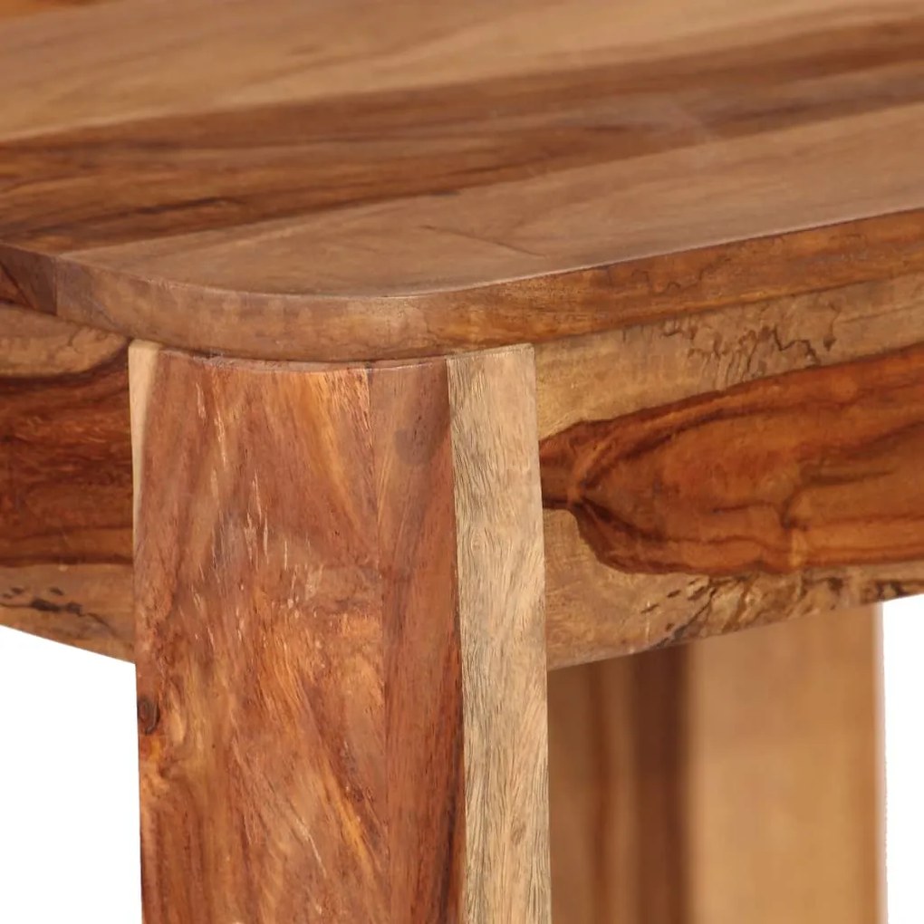 Conjunto de bar 5 pcs 115x56x107 cm madeira maciça