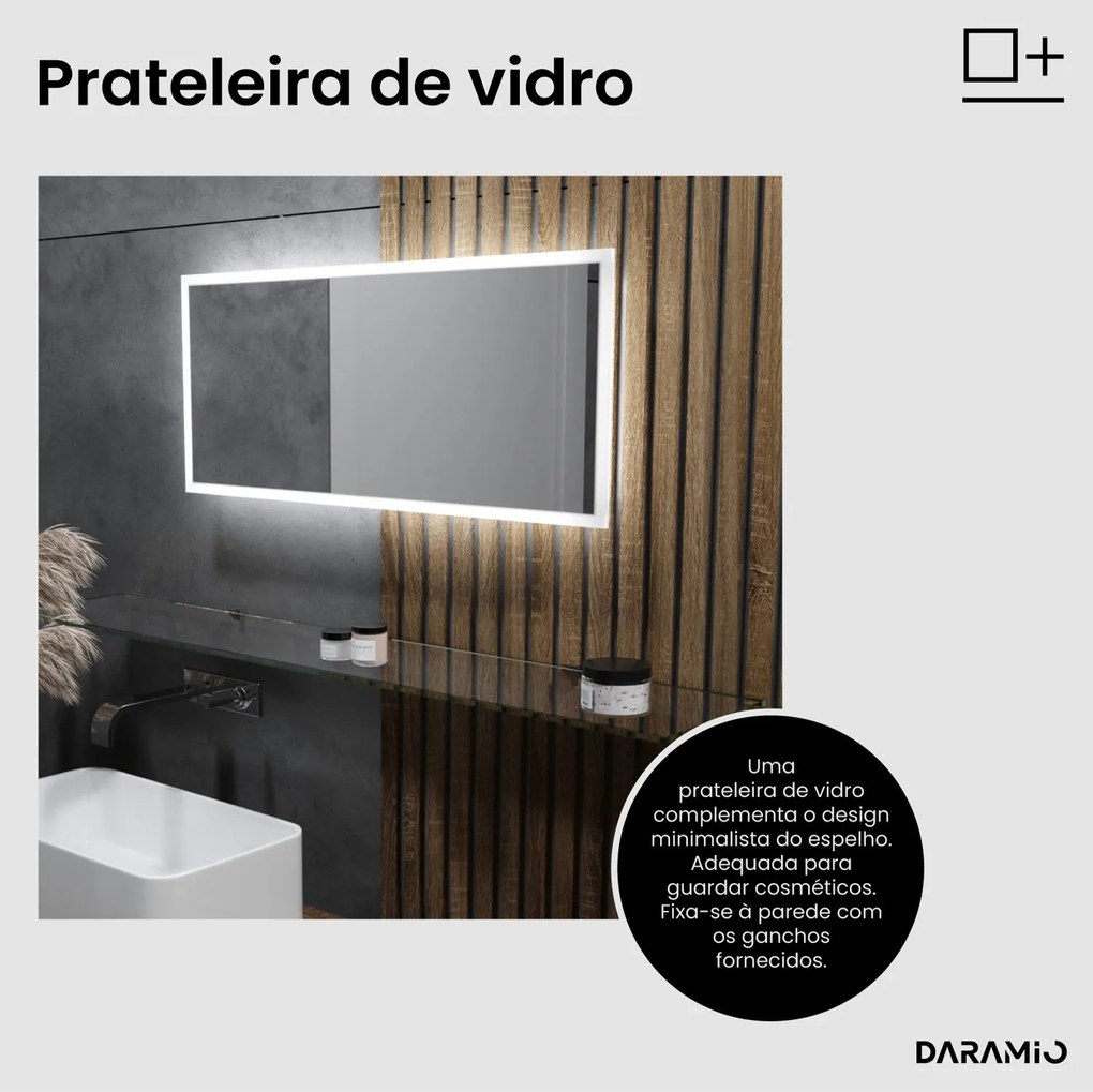 Espelho com luz F3