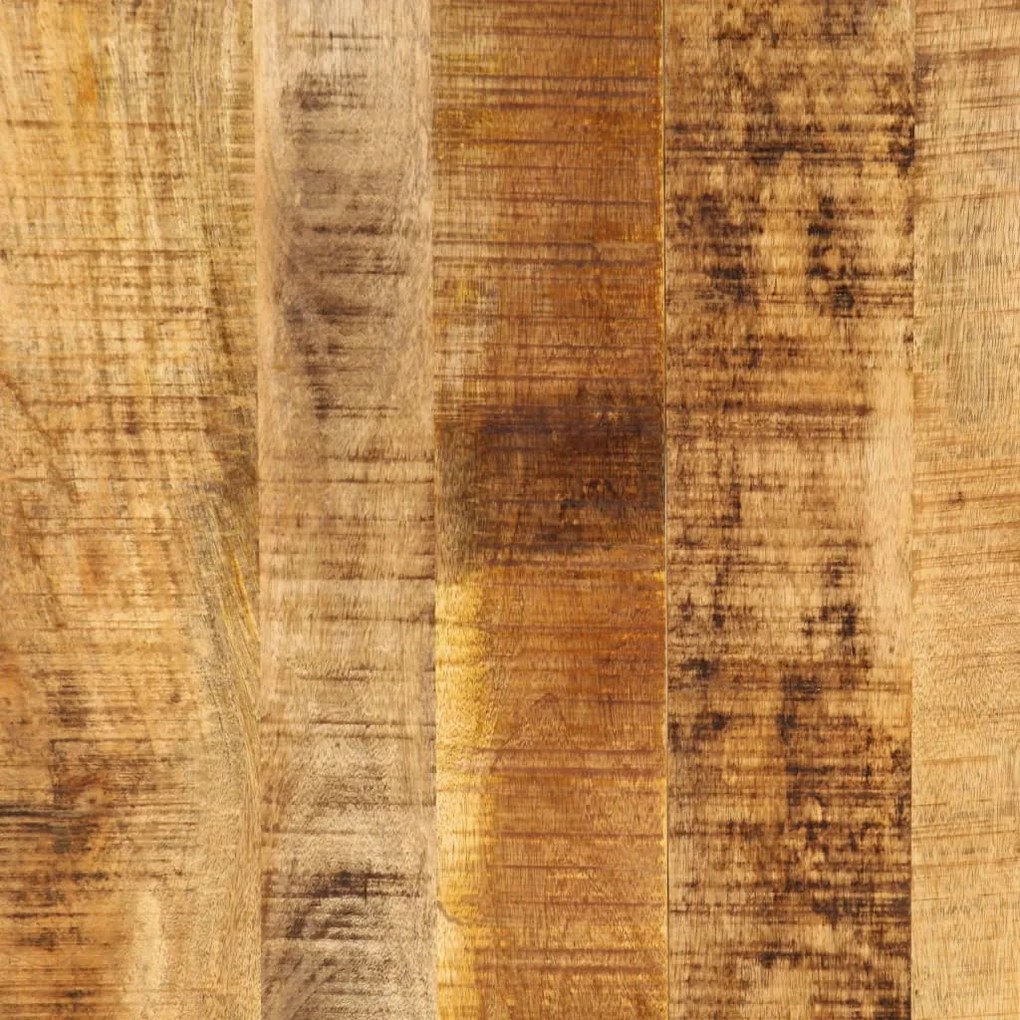Mesa de jantar madeira de mangueira maciça 220x100x75 cm