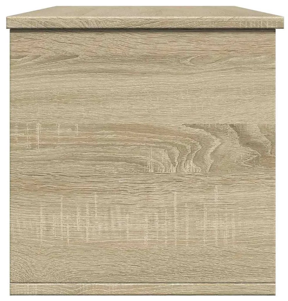Caixa de arrumação 102x35x35 cm deriv. madeira carvalho sonoma