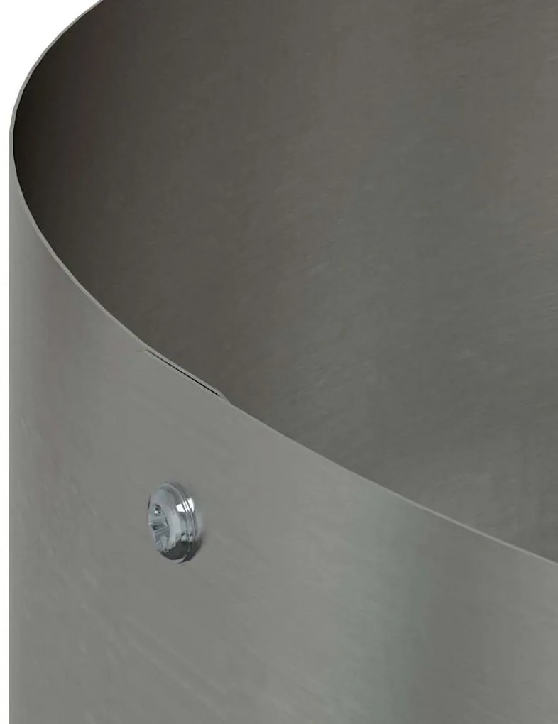 Vasos de Metal Galvanizado Galvanizado Metal galvanizado Grande