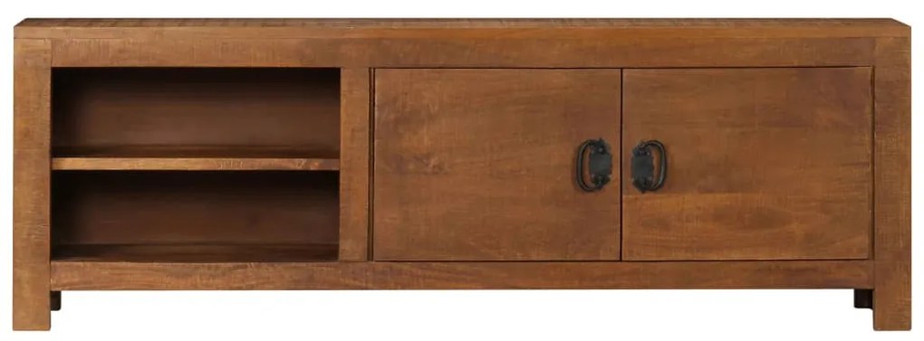 Móvel de TV 120x30x40 cm madeira de mangueira maciça