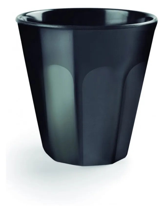 Copo Melamina Preto 320ml 7.3X7.7cm