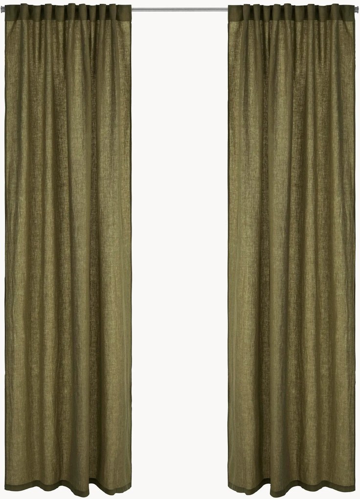 Cortinas de fita Malva