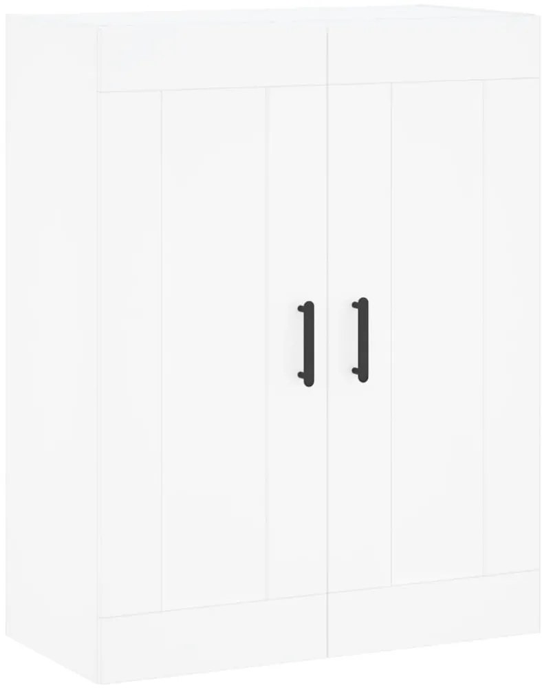 Móveis de parede 2 pcs derivados de madeira branco