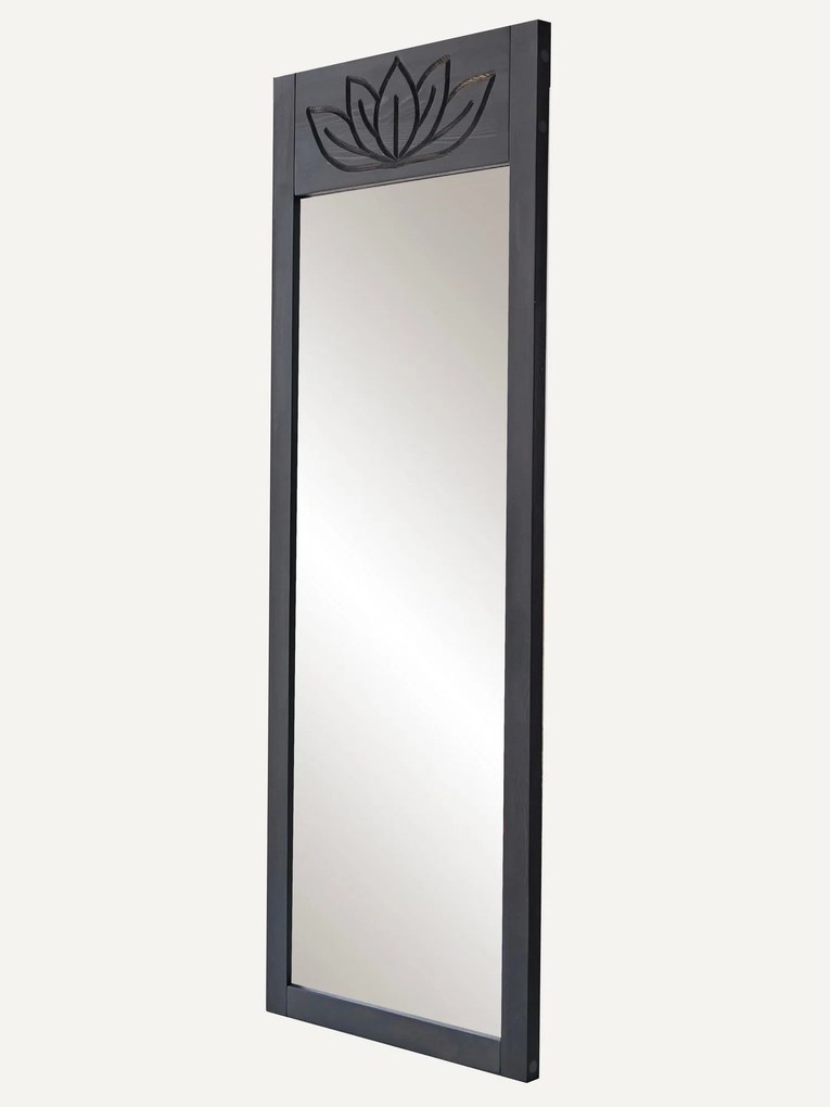 Espelho Cheval Lotus – Antracite – 55x155x2 cm