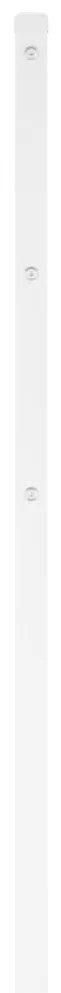 Cabeceira de cama 120 cm metal branco