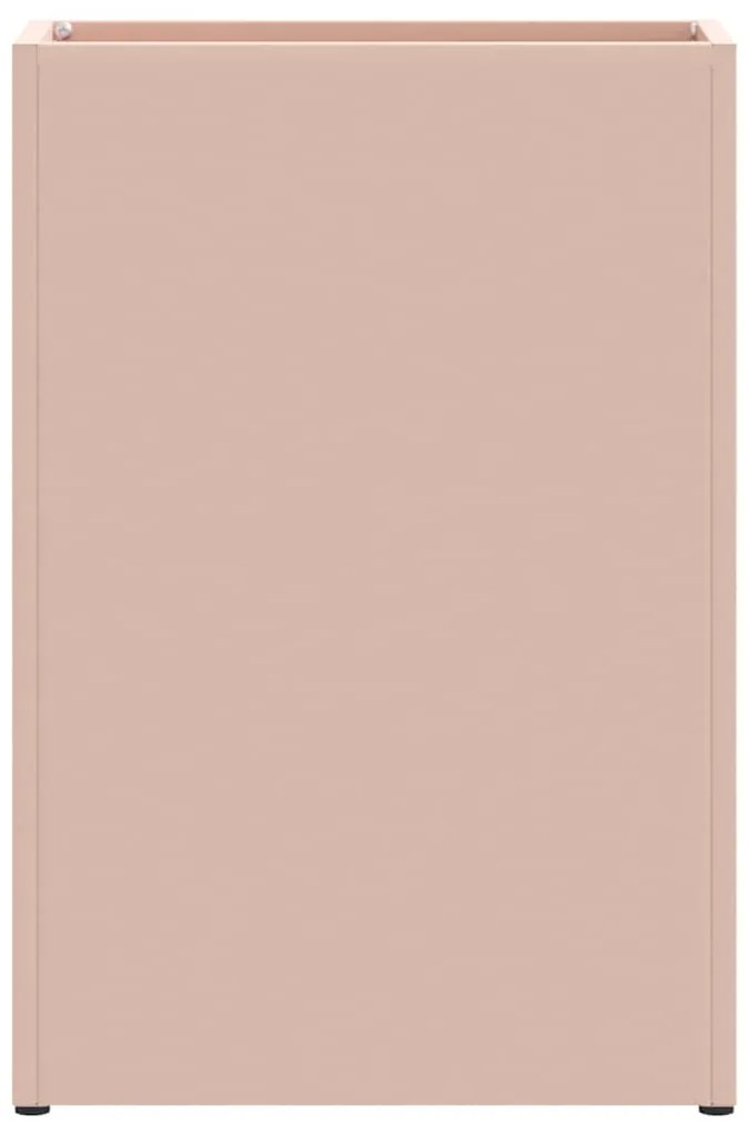 Suporte de Guarda-chuva Rosa - 28x12x41 cm em Aço