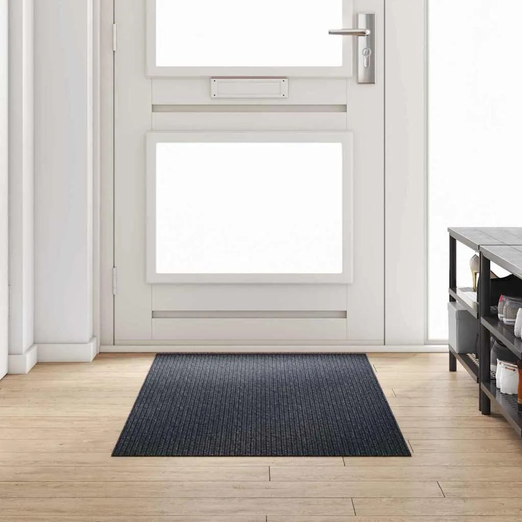 vidaXL Runner de Carpete Antracite 80 x 200 cm tecido