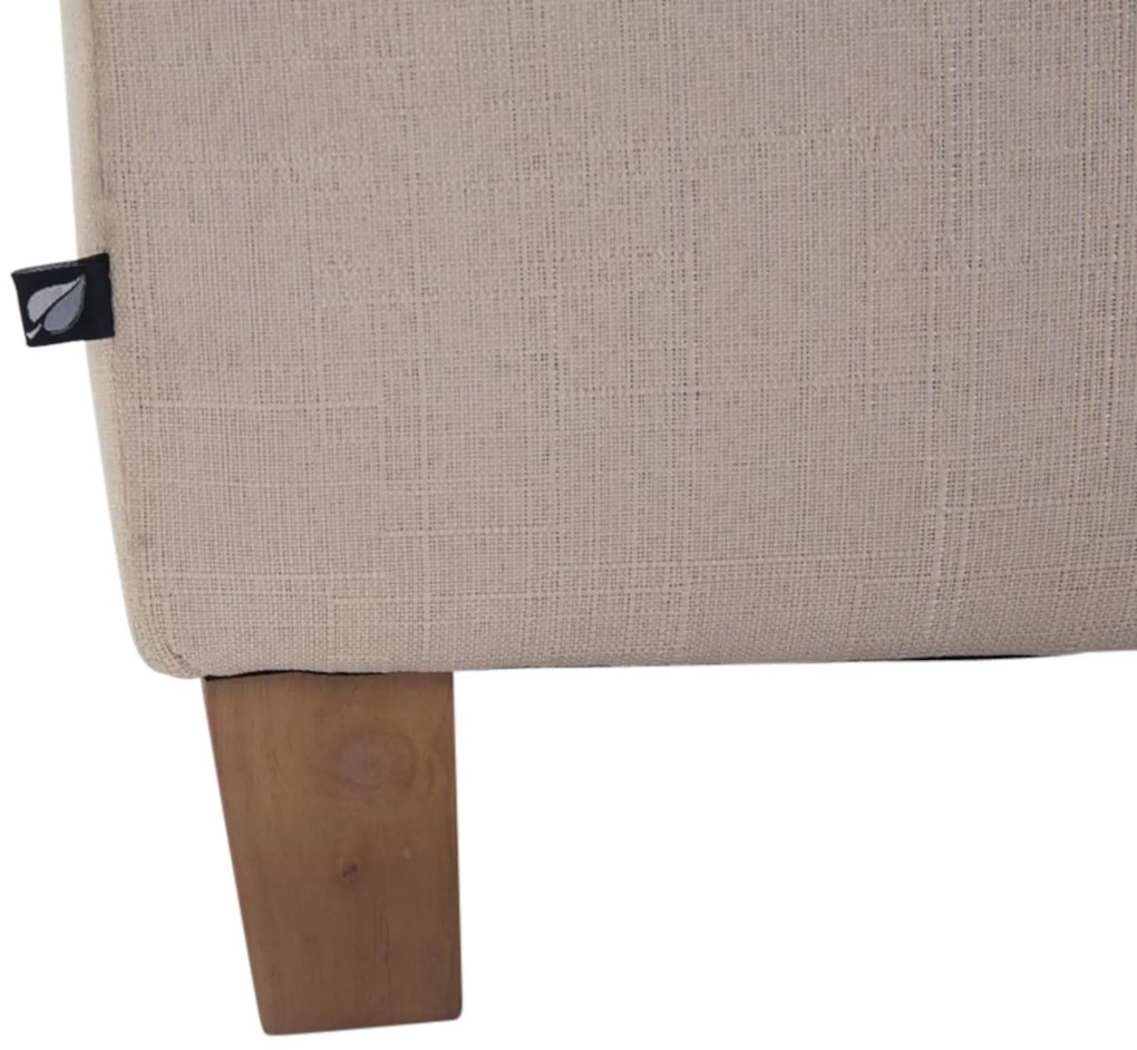 Conjunto de 2 bancos Pharao 46 x 45 x 45 cm Creme