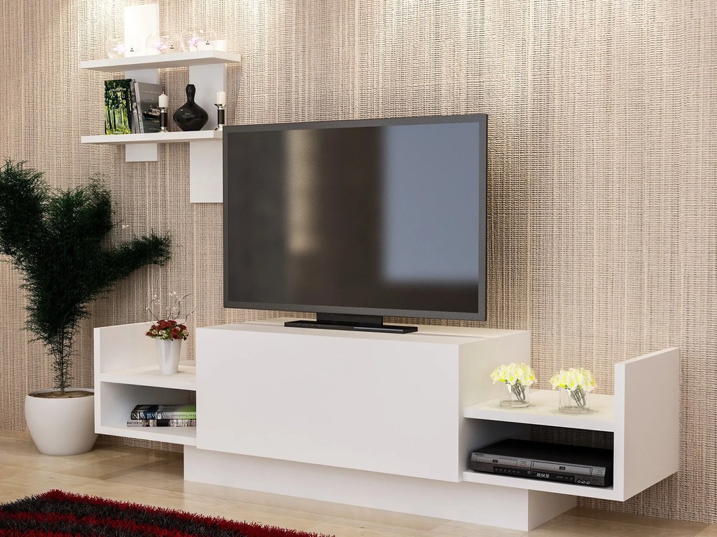 Móvel TV Bahar – Branco – 120 x 36 x 31,5 cm