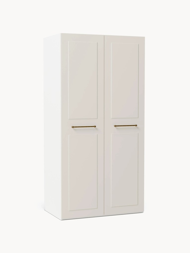Roupeiro modular com portas articuladas Charlotte, L 100 cm, vários tamanhos