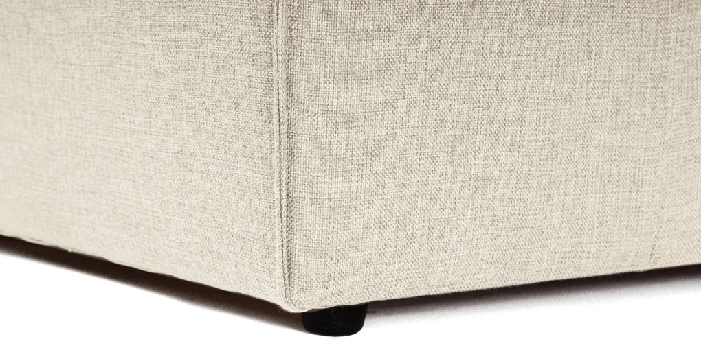 Sofá de Canto Fora – Ecru – 297x66x190 cm