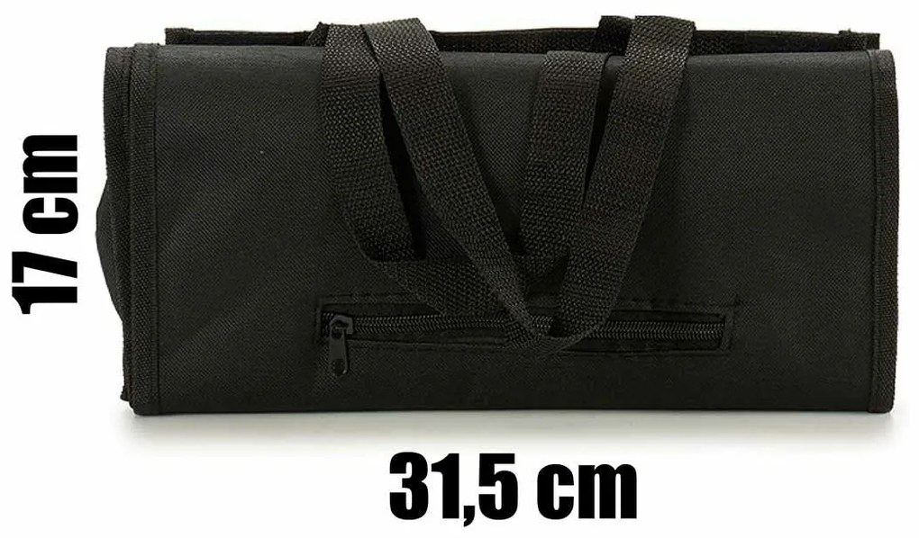 Mala de Compras Preto (14 x 63 x 31,5 cm)