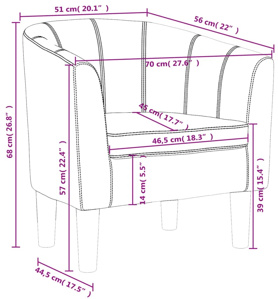 Poltrona couro artificial branco