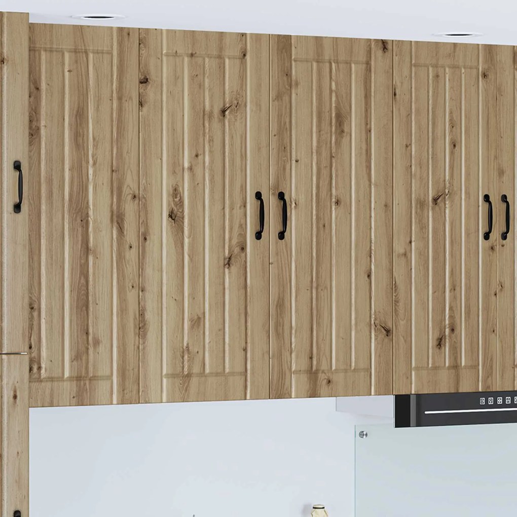 vidaXL Armário de Cozinha Carvalho Artesanal 80 x 31 x 100 cm