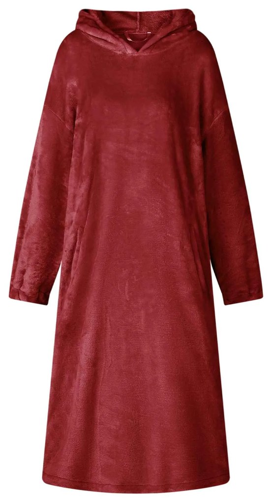 vidaXL Sweatshirt manta Vermelho Bordeaux s Flanela