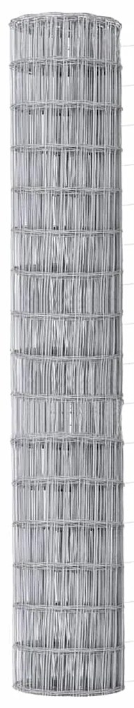 Cerca Euro da com 7 postes, 1,6 x 10 m em aço galvanizado