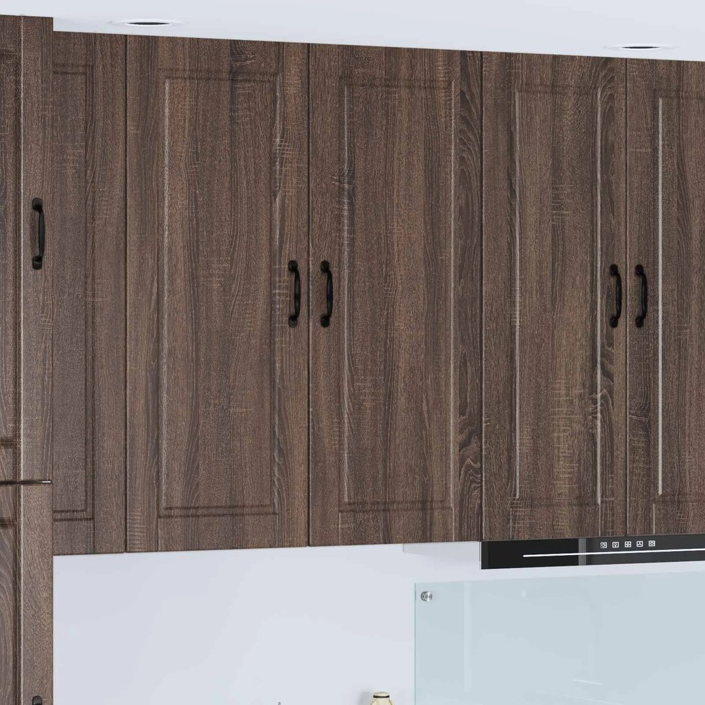 vidaXL Armário de Cozinha com porta Carvalho Marrom 40 x 31 x 100 cm