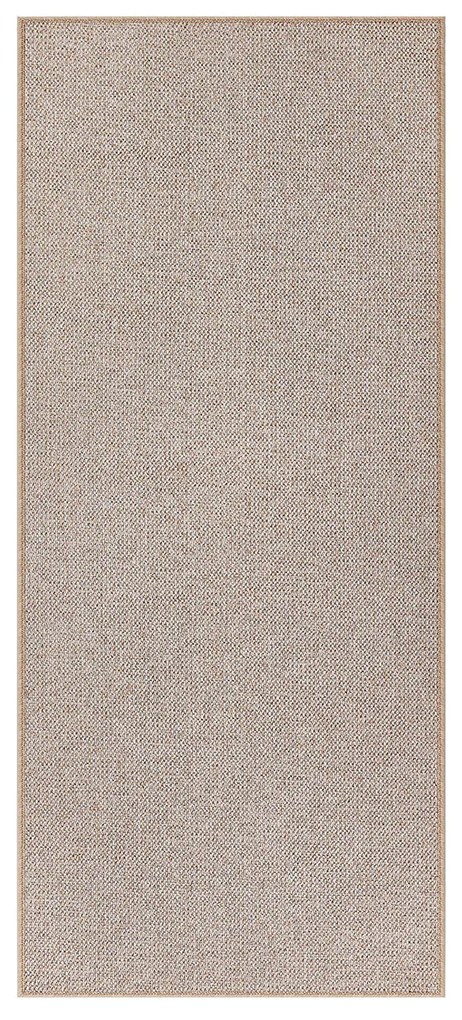 Tapete 80 x 200 cm em juta castanho camel