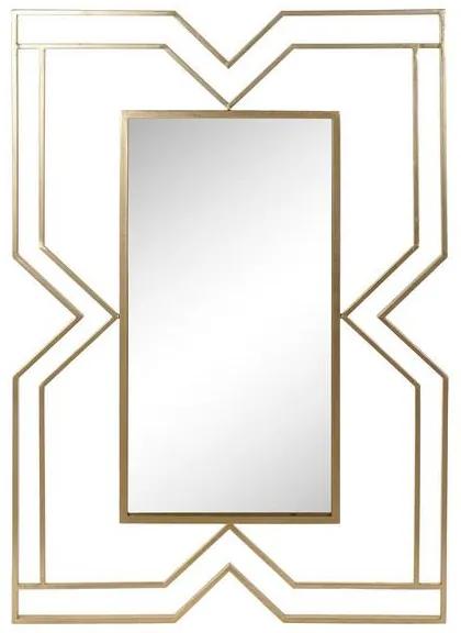Espelho de parede DKD Home Decor Dourado Metal (80 x 3 x 120 cm)