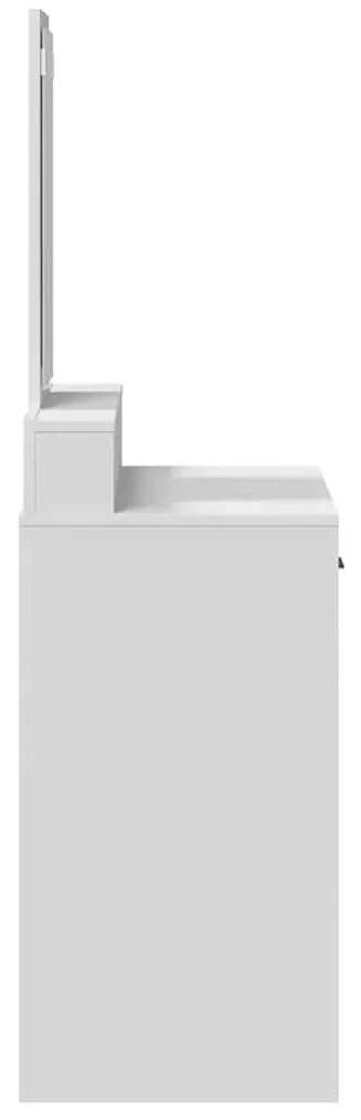 Touceador vidaXL com Gavetas Branco 79x41x140 cm