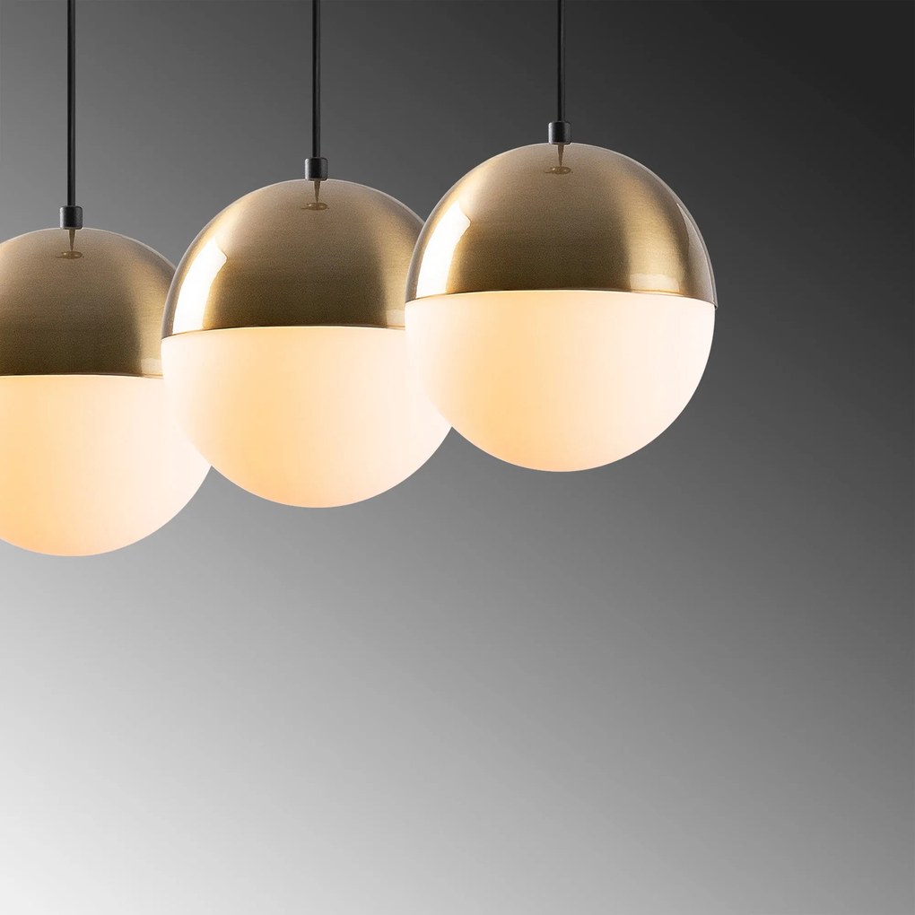 Chandelier Bastos – Branco Vintage – 70 x 20 cm