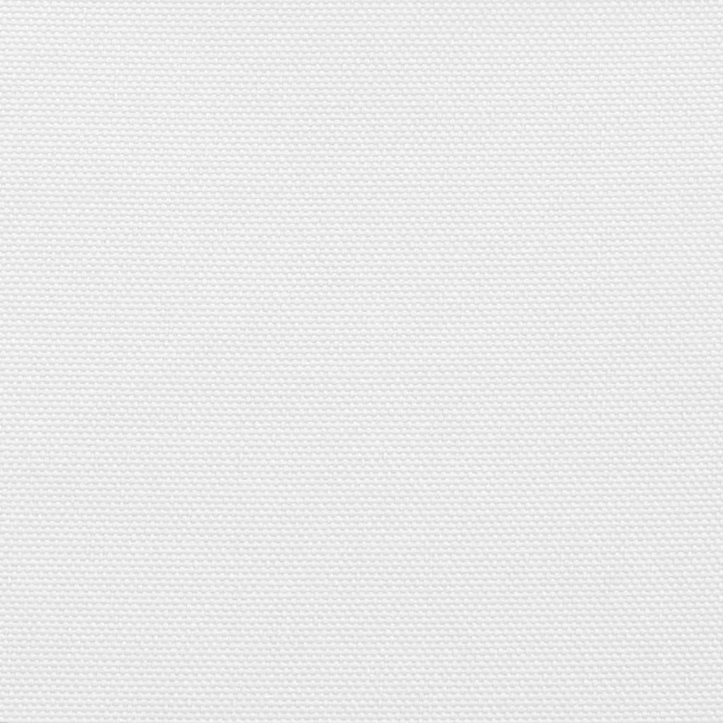 Tela de varanda 120x800 cm 100% poliéster oxford branco