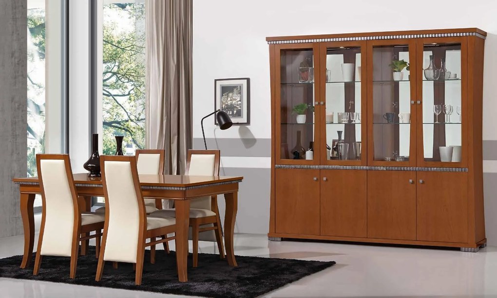 Sala Imperio Classic com cristaleira