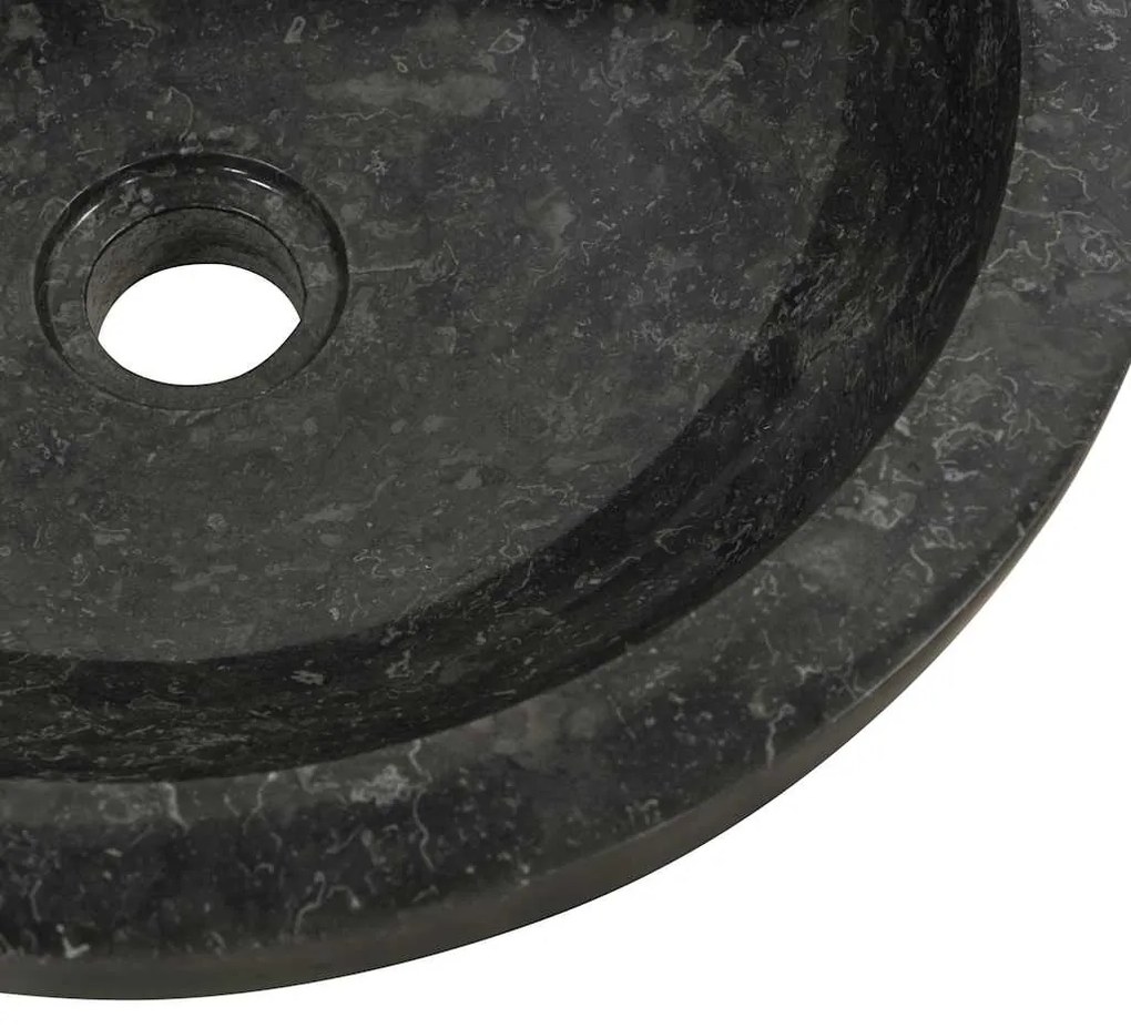 Lavatório 40x12 cm mármore preto