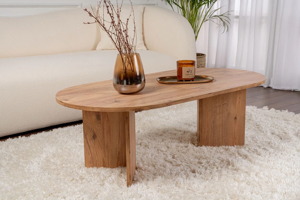 Mesa de Centro Sable – Pinheiro Atlântico – 119x40x60 cm