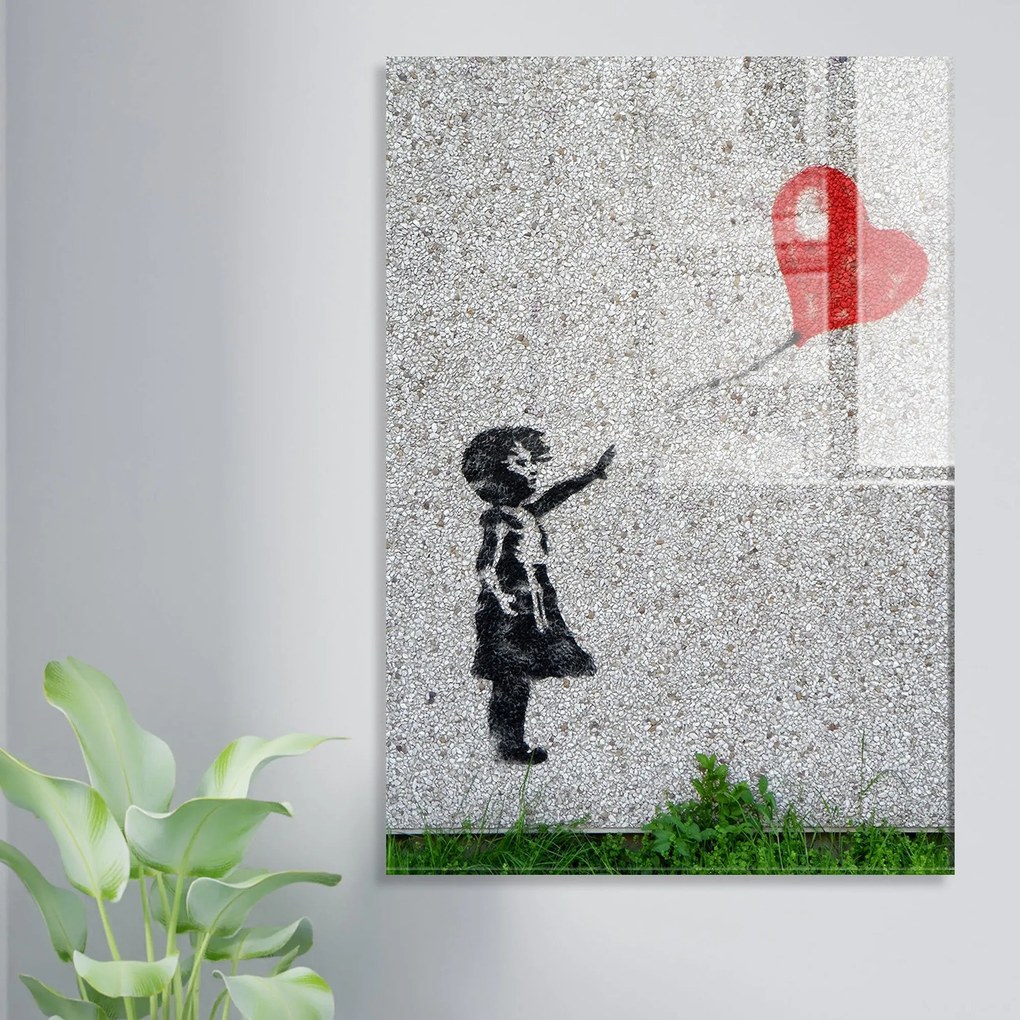 Pintura Decorativa em Vidro Temperado UV-017 – Multicolor – 30 x 45 cm